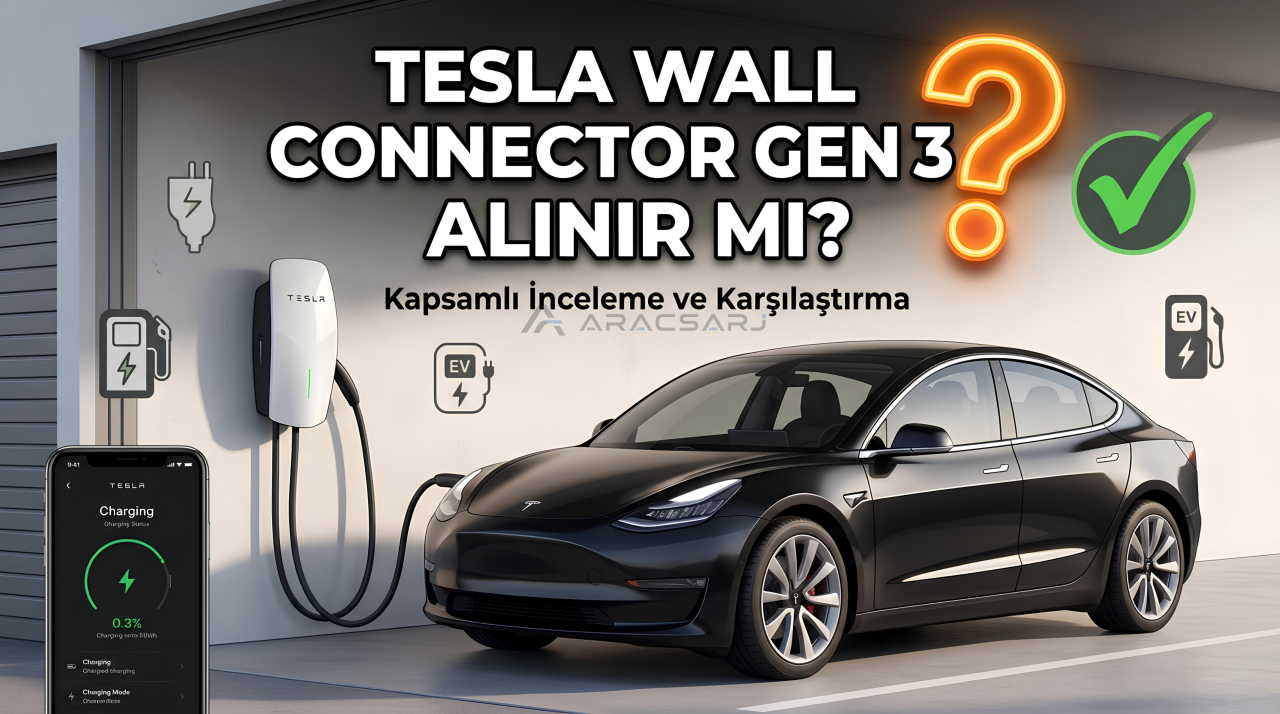 Tesla Wall Connector Gen 3 Alınır mı?