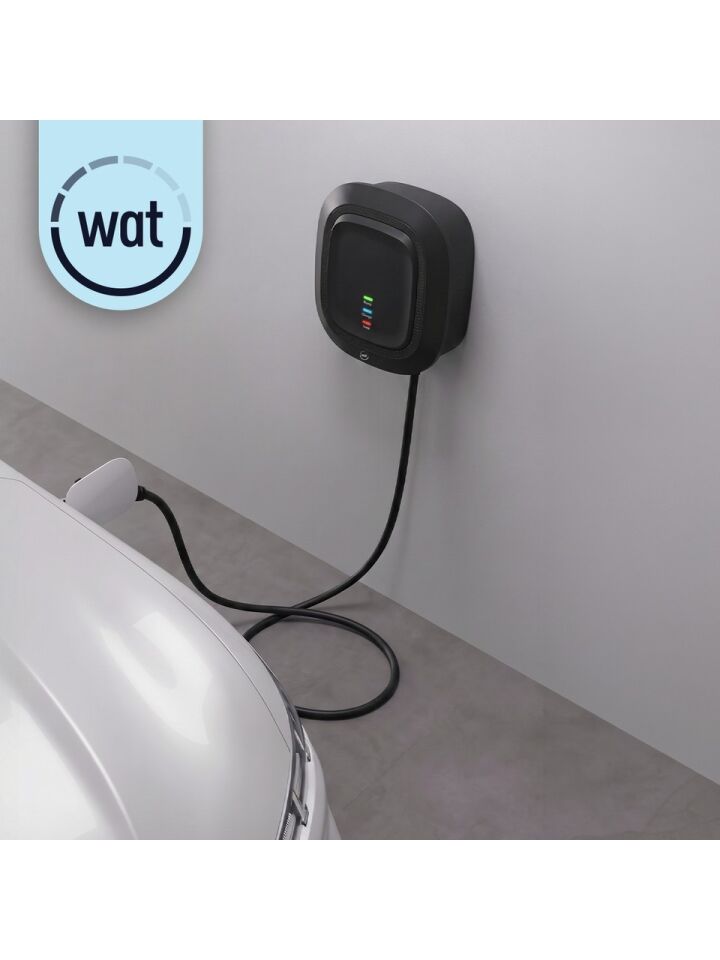 Wat Mobilite AW 7,4 kW Basic Elektrikli Araç Şarj İstasyonu 5 m Kablo Uzunluğu ile Hızlı Şarj