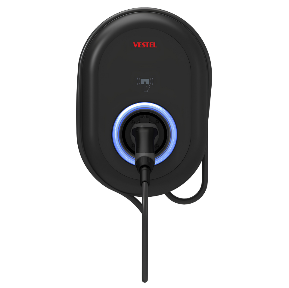 Vestel Elektrikli Araç Şarj Istasyonu EVC04 22KW Kablolu